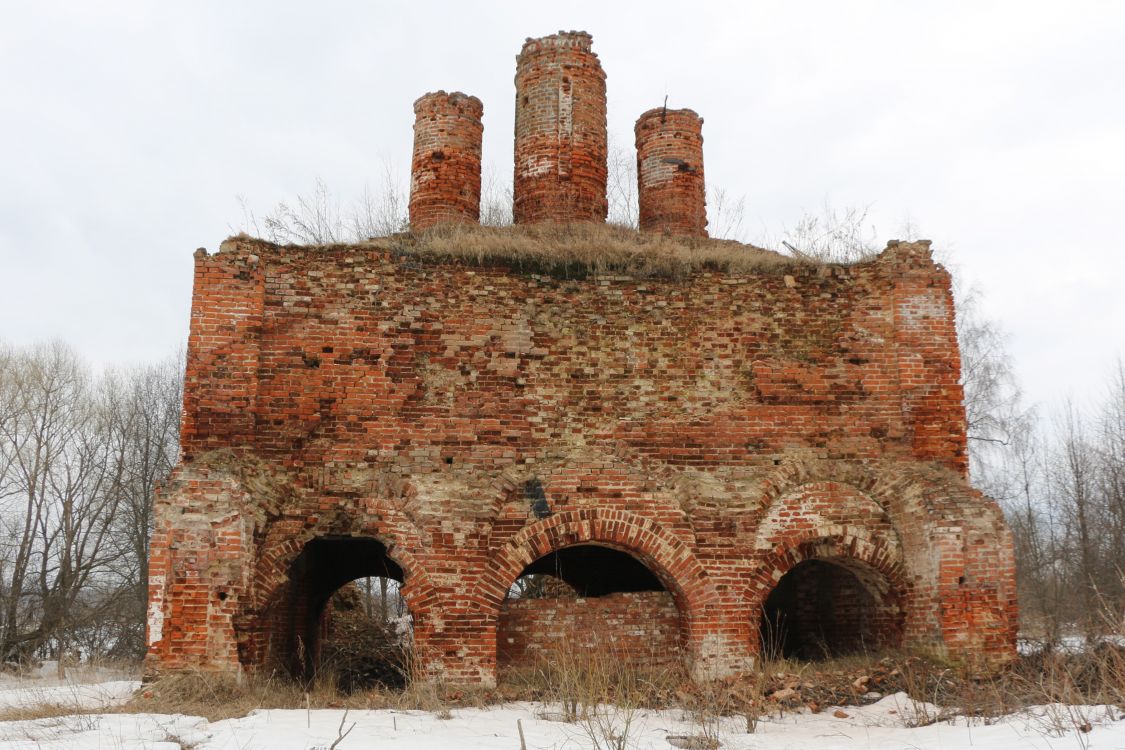 Церковь Казанской иконы Божией Матери, Прохоровское (Ярославский район, Ярославская область). фасады, Вид с запада