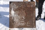 Церковь Казанской иконы Божией Матери, плита напольного покрытия (70х70см)<br>, Прохоровское, Ярославский район, Ярославская область