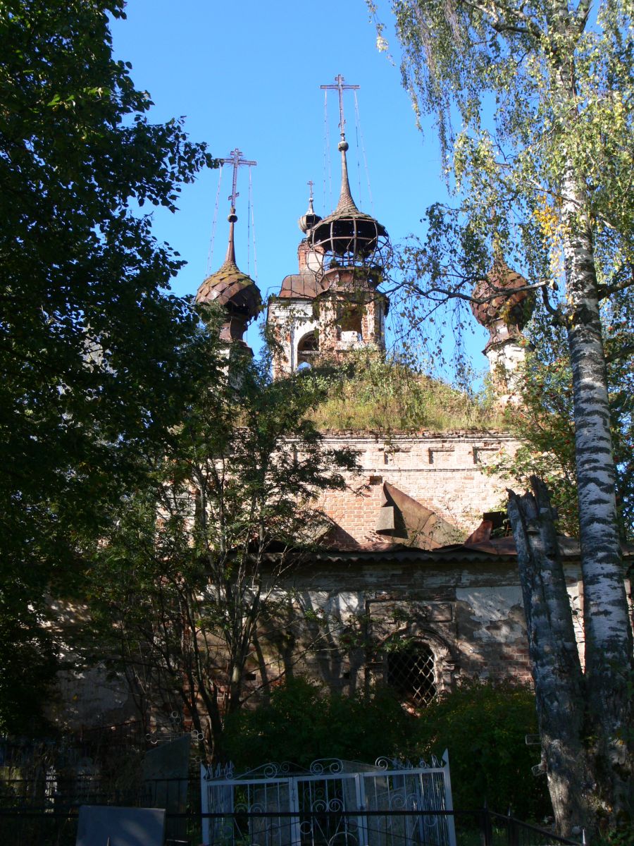 Церковь Воздвижения Креста Господня, Сидорково (Ярославский район, Ярославская область). архитектурные детали