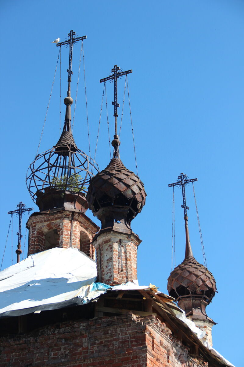 Церковь Воздвижения Креста Господня, Сидорково (Ярославский район, Ярославская область). архитектурные детали