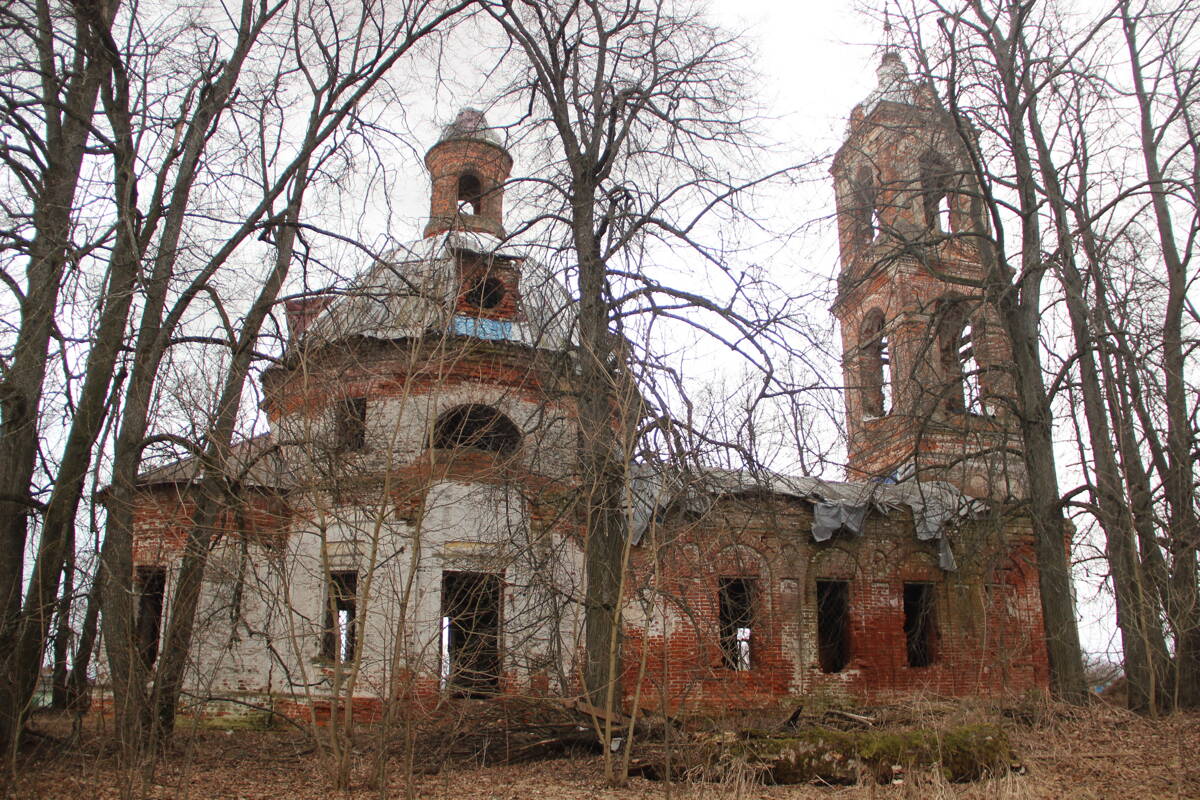 Церковь Михаила Архангела, Горе-Грязь (Гаврилов-Ямский район, Ярославская область). фасады