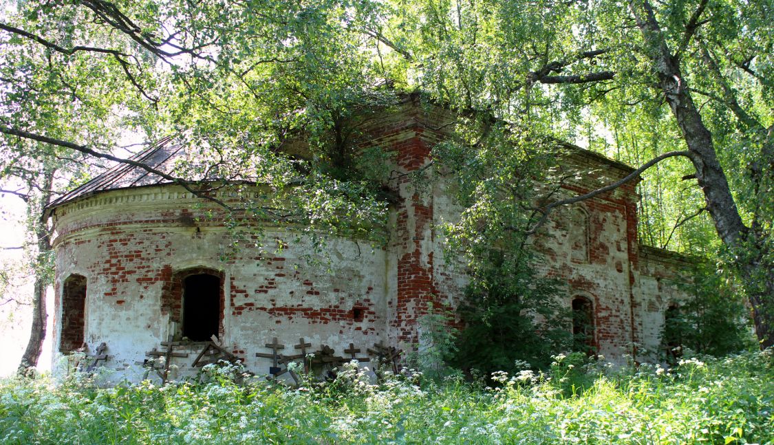Церковь Леонтия Ростовского, Творино (Гаврилов-Ямский район, Ярославская область). фасады