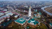 Лежнево. Храмовый комплекс. Церкви Рождества Христова, Троицы Живоначальной и Казанской иконы Божией Матери
