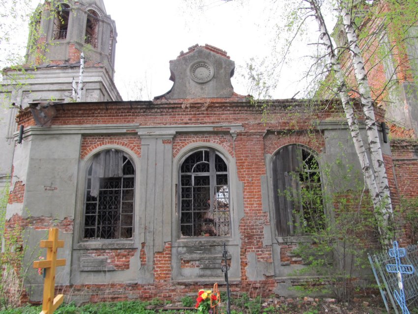 Церковь Преображения Господня, Иконниково (Городецкий район, Нижегородская область). архитектурные детали