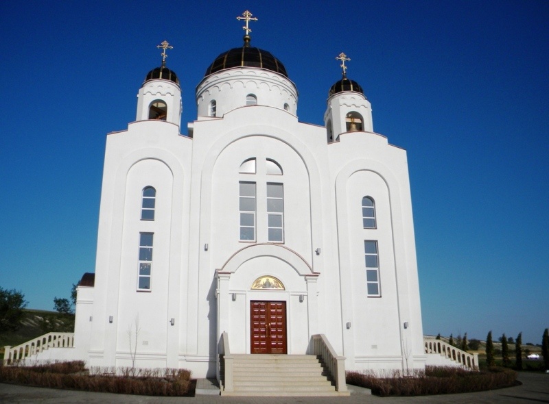 Церковь Сергия Радонежского, Малобыково (Красногвардейский район, Белгородская область). фасады