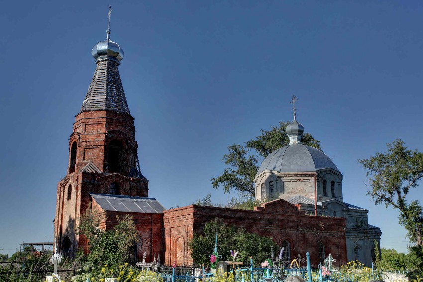 Чернобаево. Церковь Николая Чудотворца. фасады