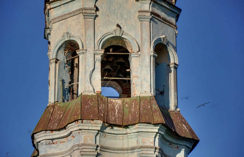 Церковь Преображения Господня, Столпцы (Старожиловский район, Рязанская область). архитектурные детали