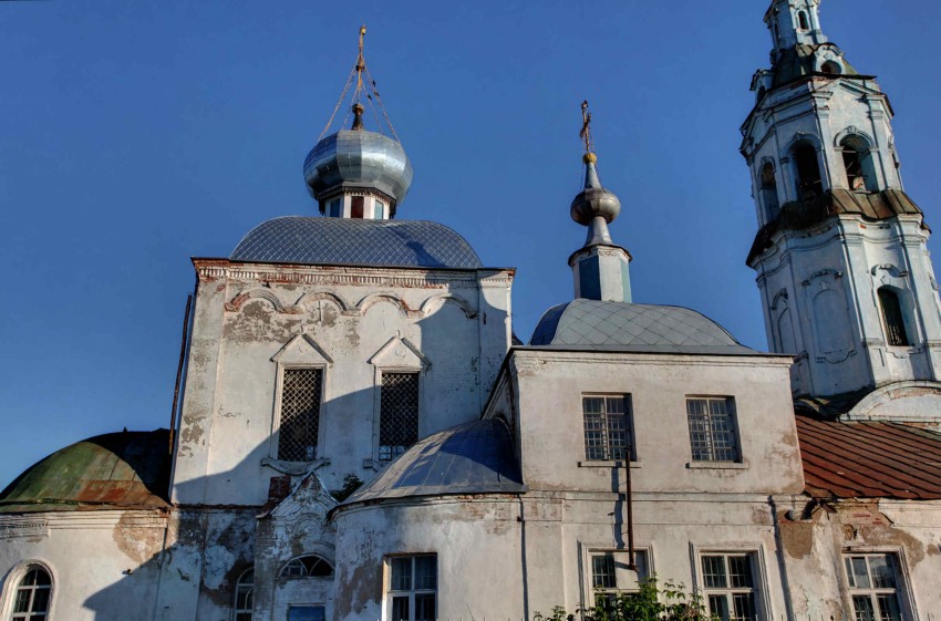 Церковь Преображения Господня, Столпцы (Старожиловский район, Рязанская область). фасады