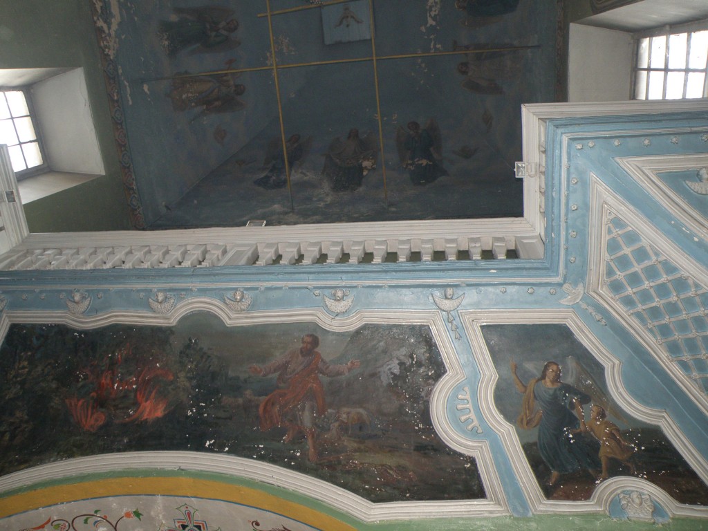 Церковь Преображения Господня, Столпцы (Старожиловский район, Рязанская область). интерьер и убранство