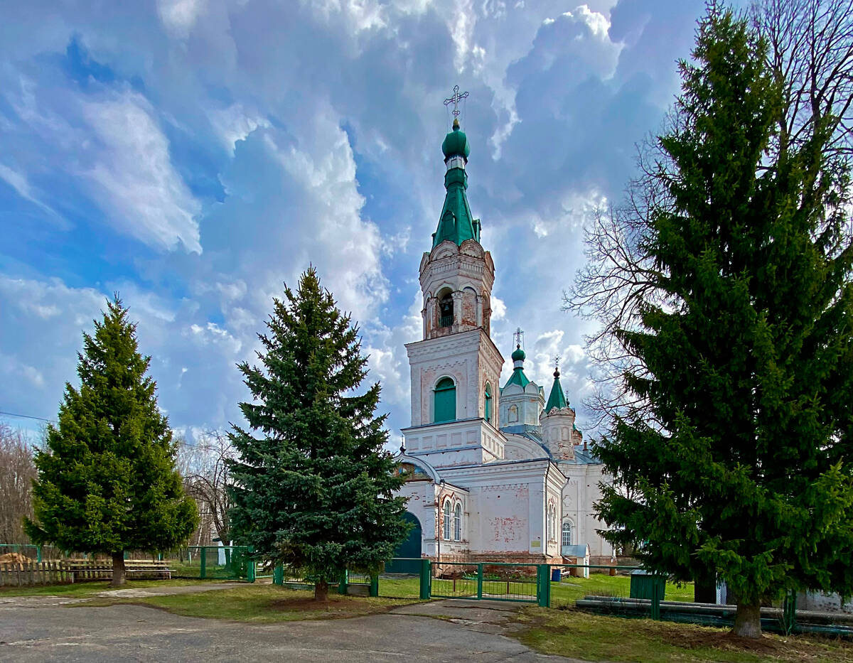 Церковь Сретения Господня, Кучка (Оршанский район, Республика Марий Эл). фасады, Вид с юго-запада
