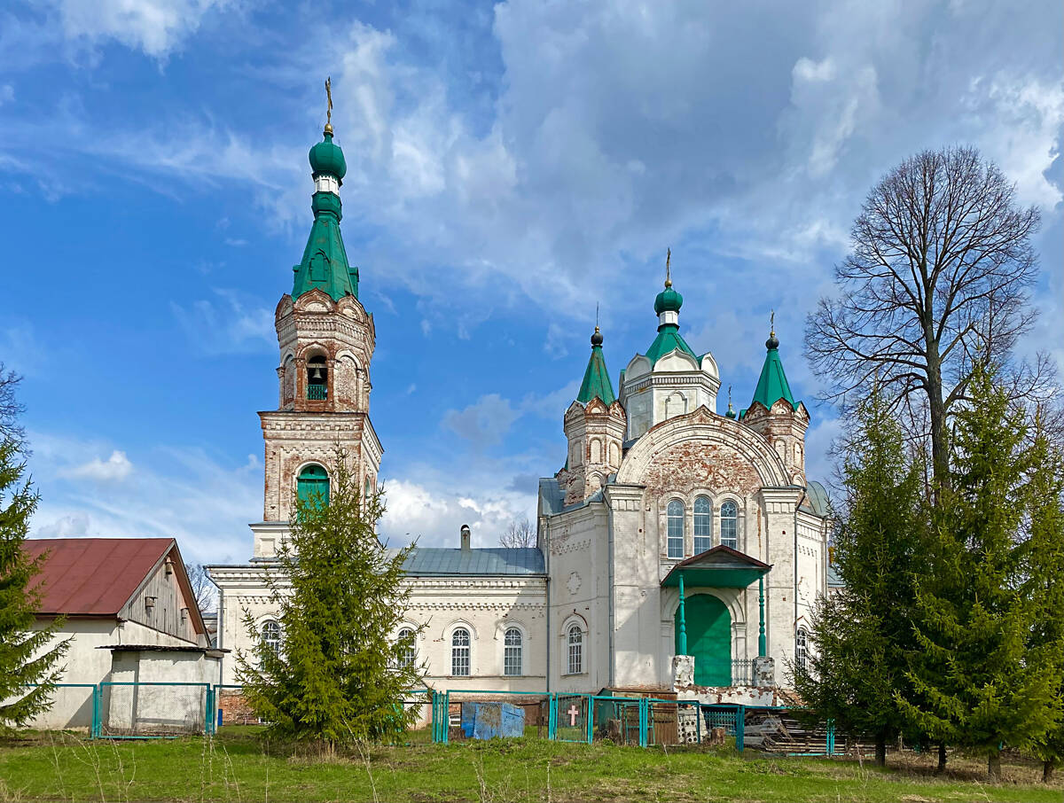 Церковь Сретения Господня, Кучка (Оршанский район, Республика Марий Эл). фасады, Вид с юга