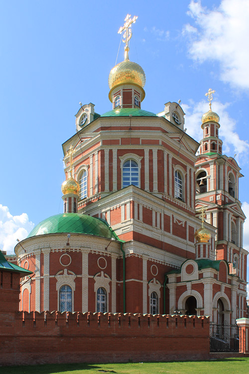 Собор Воскресения Христова (новый), Йошкар-Ола (Йошкар-Ола, город, Республика Марий Эл). фасады, Вид с северо-востока