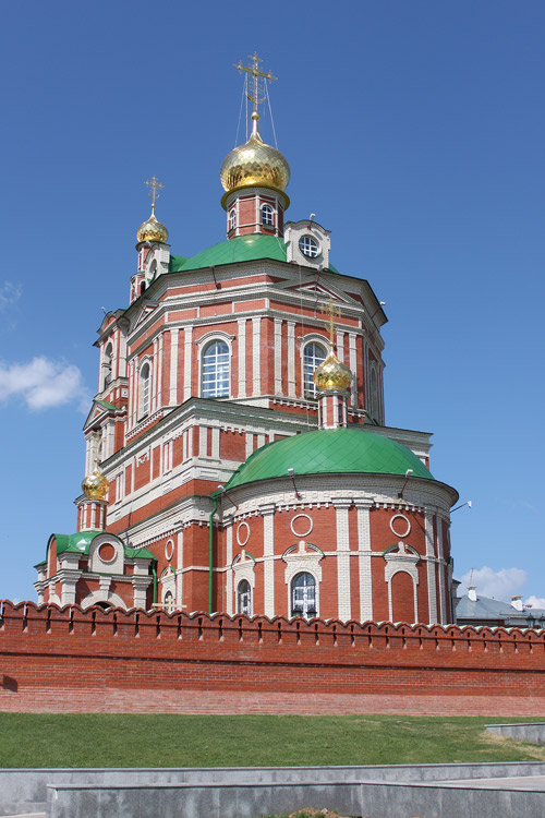 Собор Воскресения Христова (новый), Йошкар-Ола (Йошкар-Ола, город, Республика Марий Эл). фасады, Вид с юго-востока
