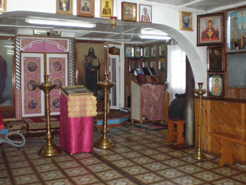 Часовня Параскевы Пятницы и Серафима (Чичагова), Дубровка (Бологовский район, Тверская область). интерьер и убранство