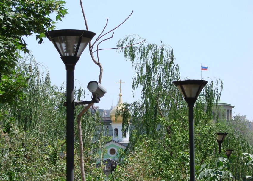Церковь Успения Пресвятой Богородицы, Пекин (Китай, Прочие страны). общий вид в ландшафте
