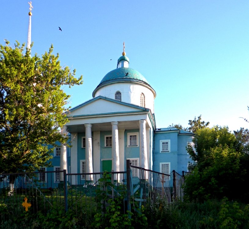 Церковь Владимирской иконы Божией Матери, Липовчик (Советский район, Курская область). фасады