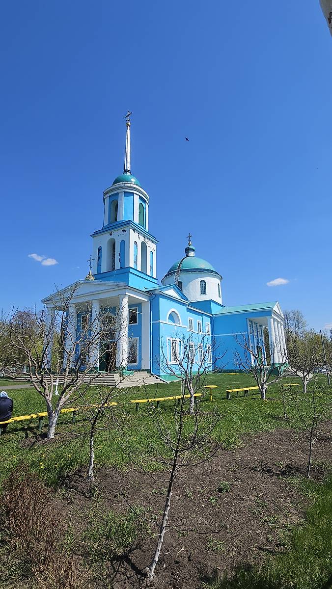 06.05.2026, фасады. Церковь Владимирской иконы Божией Матери, Липовчик (Советский район, Курская область)