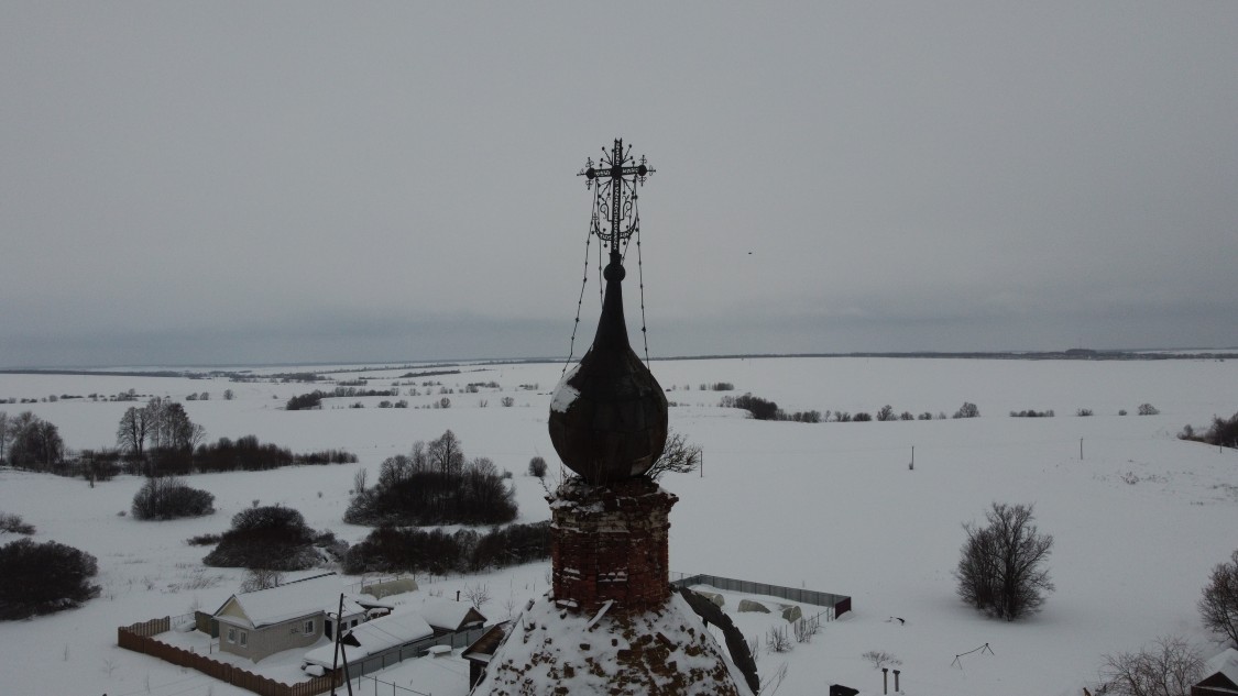 Церковь Преображения Господня, Масловка (Спасский район, Нижегородская область). архитектурные детали