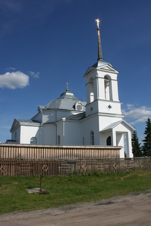 Церковь Вознесения Господня, Кузьмичи (Ершичский район, Смоленская область). фасады