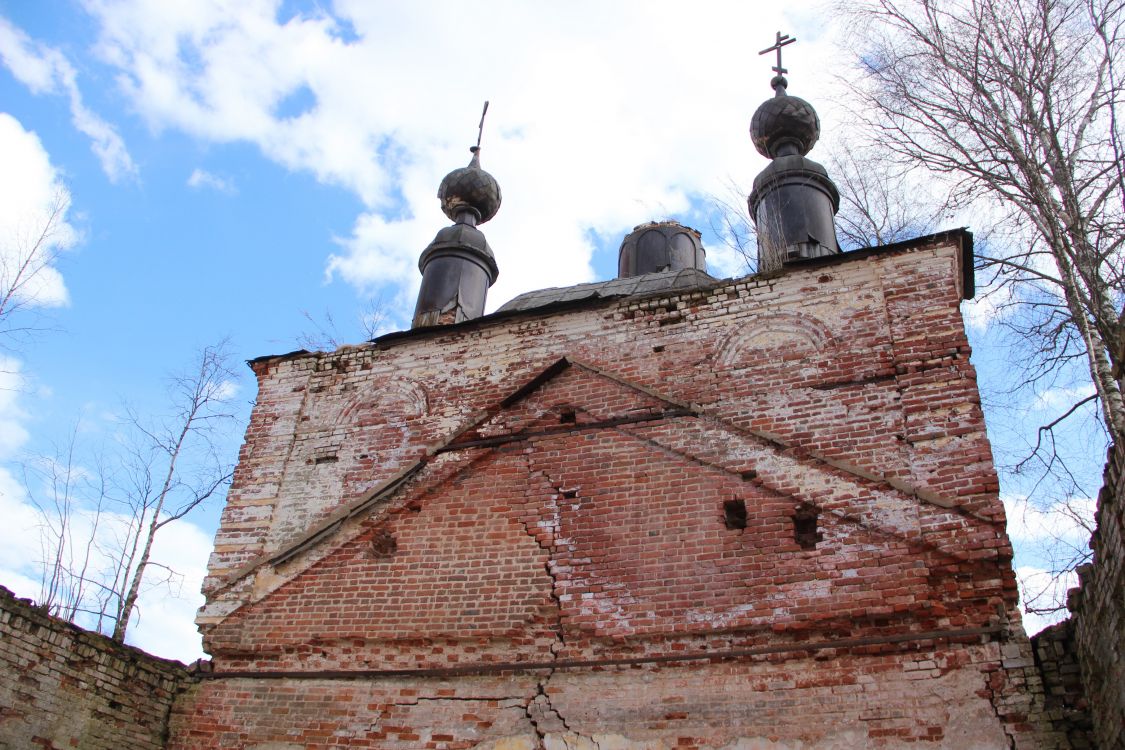 Старое Давыдовское. Церковь Казанской иконы Божией Матери. фасады