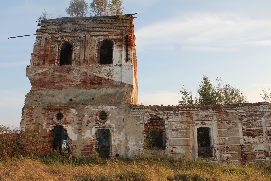 Ясная Поляна. Церковь Покрова Пресвятой Богородицы. фасады