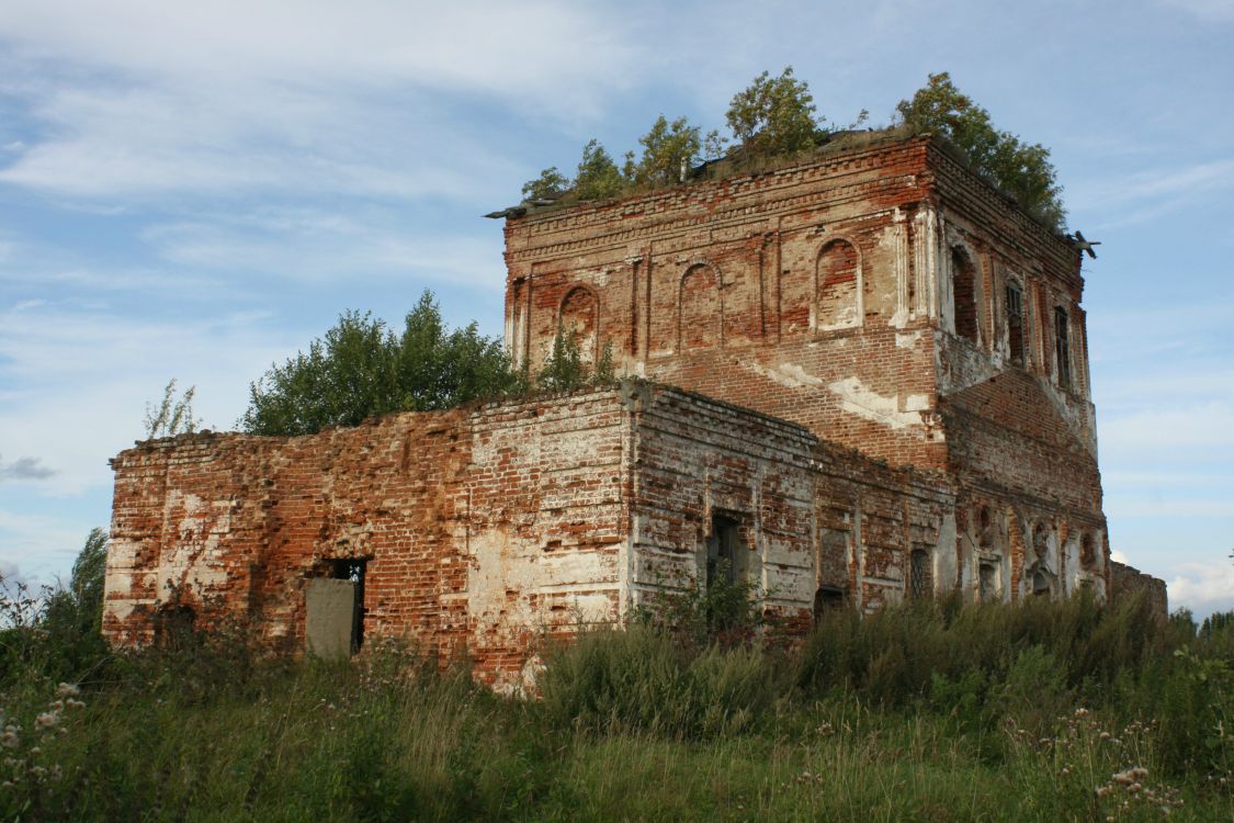 Ясная Поляна. Церковь Покрова Пресвятой Богородицы. фасады