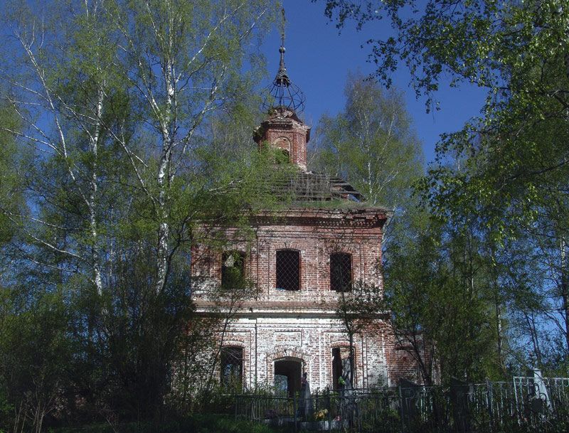 Церковь Николая Чудотворца, Никульское (Комсомольский район, Ивановская область). фасады