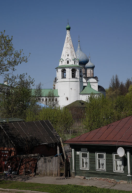 Суздаль. Церковь Благовещения Пресвятой Богородицы на архиерейском дворе. фасады