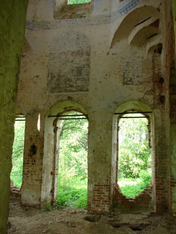 Церковь Казанской иконы Божией Матери, Максимково (Бараново) (Рославльский район, Смоленская область). архитектурные детали