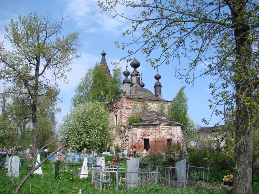 Старое Давыдовское. Церковь Казанской иконы Божией Матери. фасады