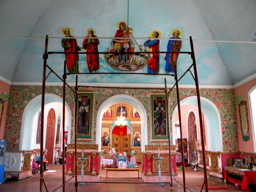 Церковь Параскевы Пятницы, Кривоносово (Россошанский район, Воронежская область). интерьер и убранство