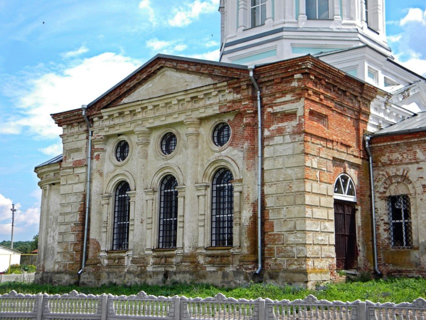 Жилино. Церковь Благовещения Пресвятой Богородицы. фасады