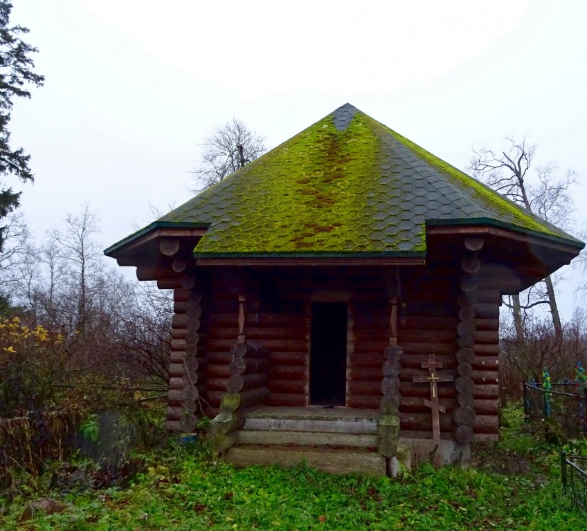 Часовня Почаевской иконы Божией Матери (строящаяся), Большое Заречье, урочище (Волосовский район, Ленинградская область). фасады