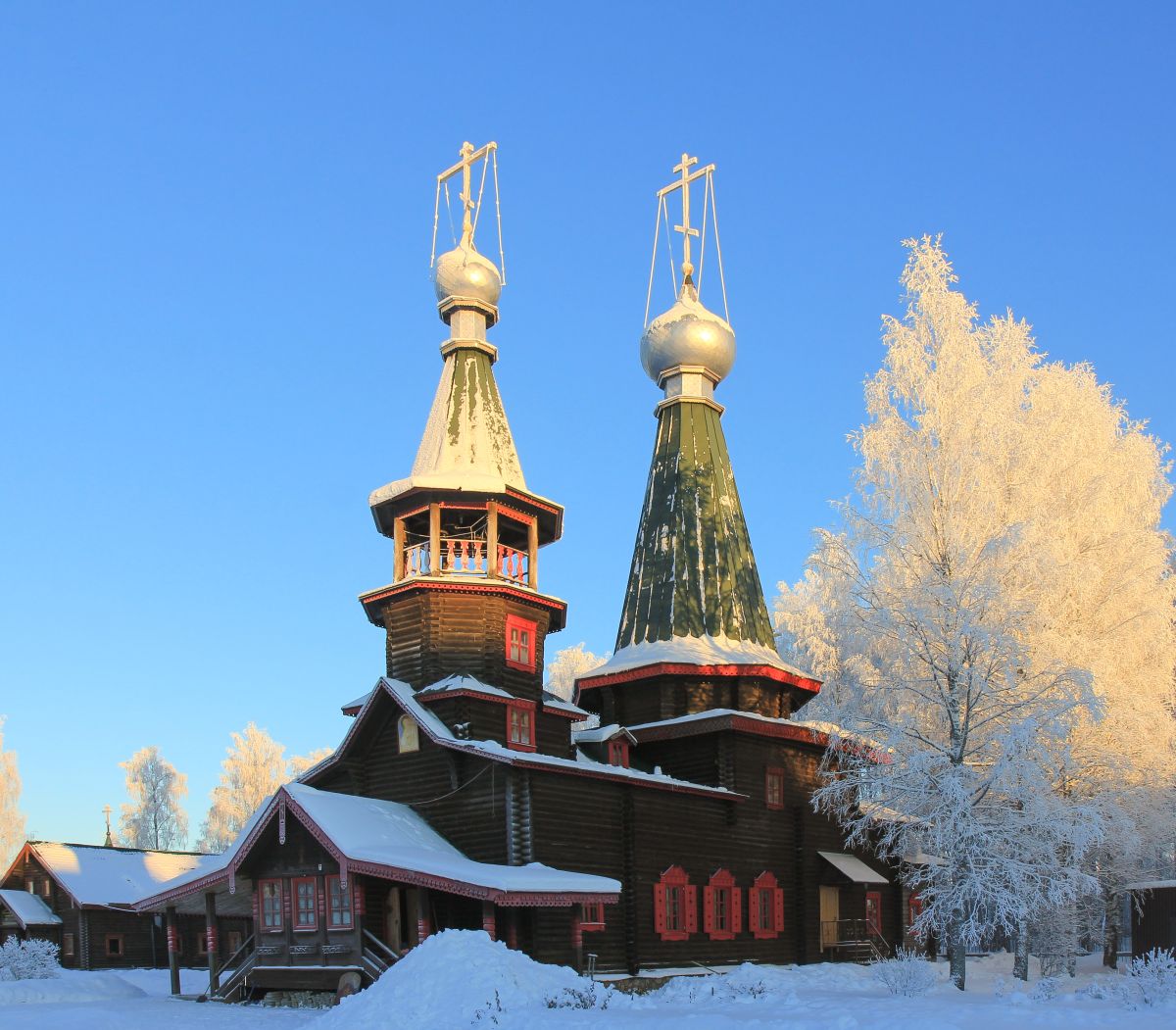 Плесецк. Церковь Иоанна Богослова. фасады