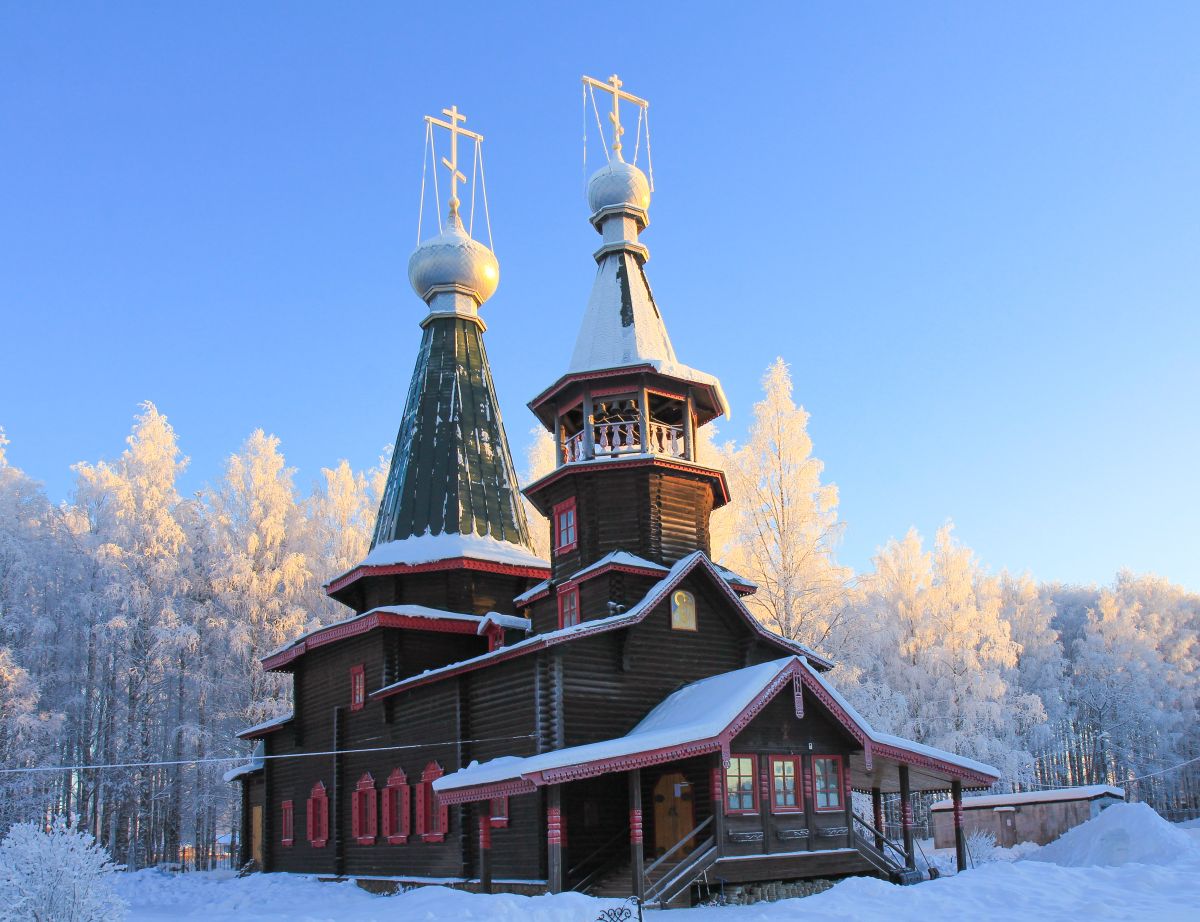 Плесецк. Церковь Иоанна Богослова. фасады