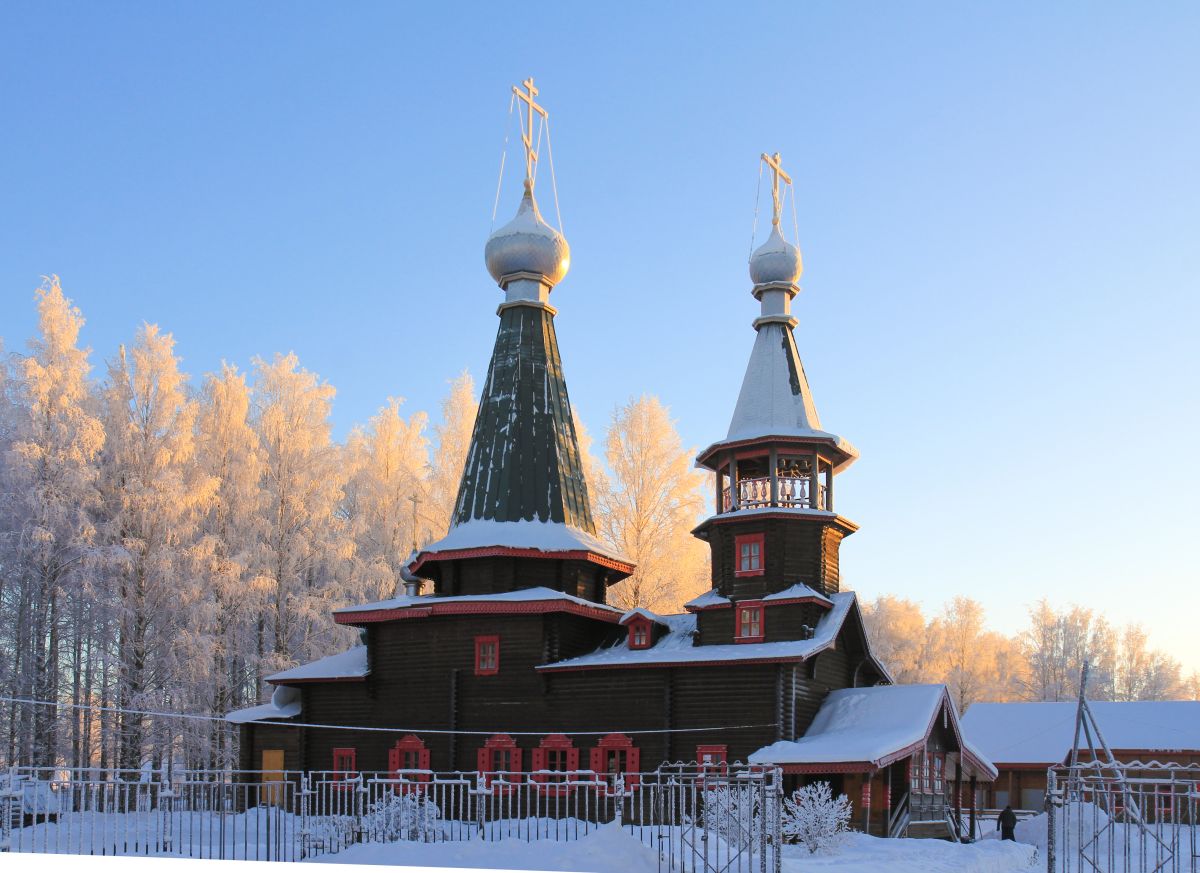 Плесецк. Церковь Иоанна Богослова. фасады