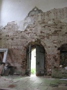 Церковь Параскевы Пятницы, Фрагмент роспией в Пятницкой церкви в урочище Пятницкий погост <br>, Пятницкий погост, урочище, Великоустюгский район, Вологодская область