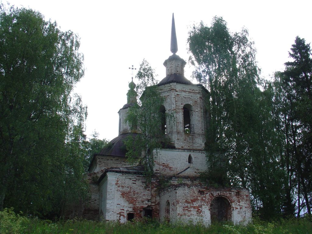 Церковь Параскевы Пятницы, Пятницкий погост, урочище (Великоустюгский район, Вологодская область). фасады