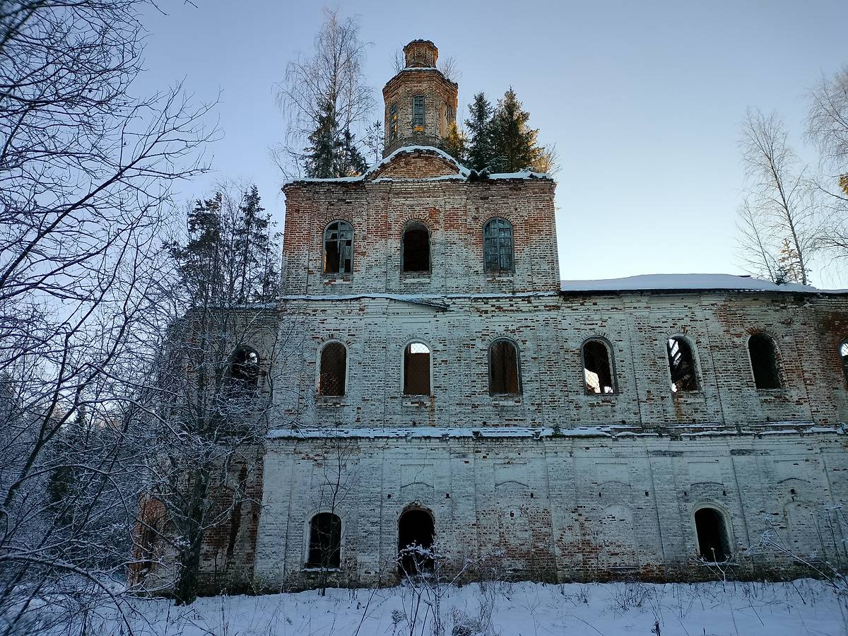 архитектурные детали. Церковь Богоявления Господня, Павловское (Великоустюгский район, Вологодская область)