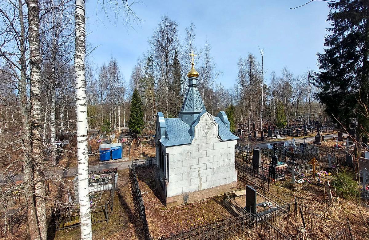 фасады. Часовня Всех Святых на Павловском кладбище, Павловск (Санкт-Петербург, Пушкинский район, г. Санкт-Петербург)