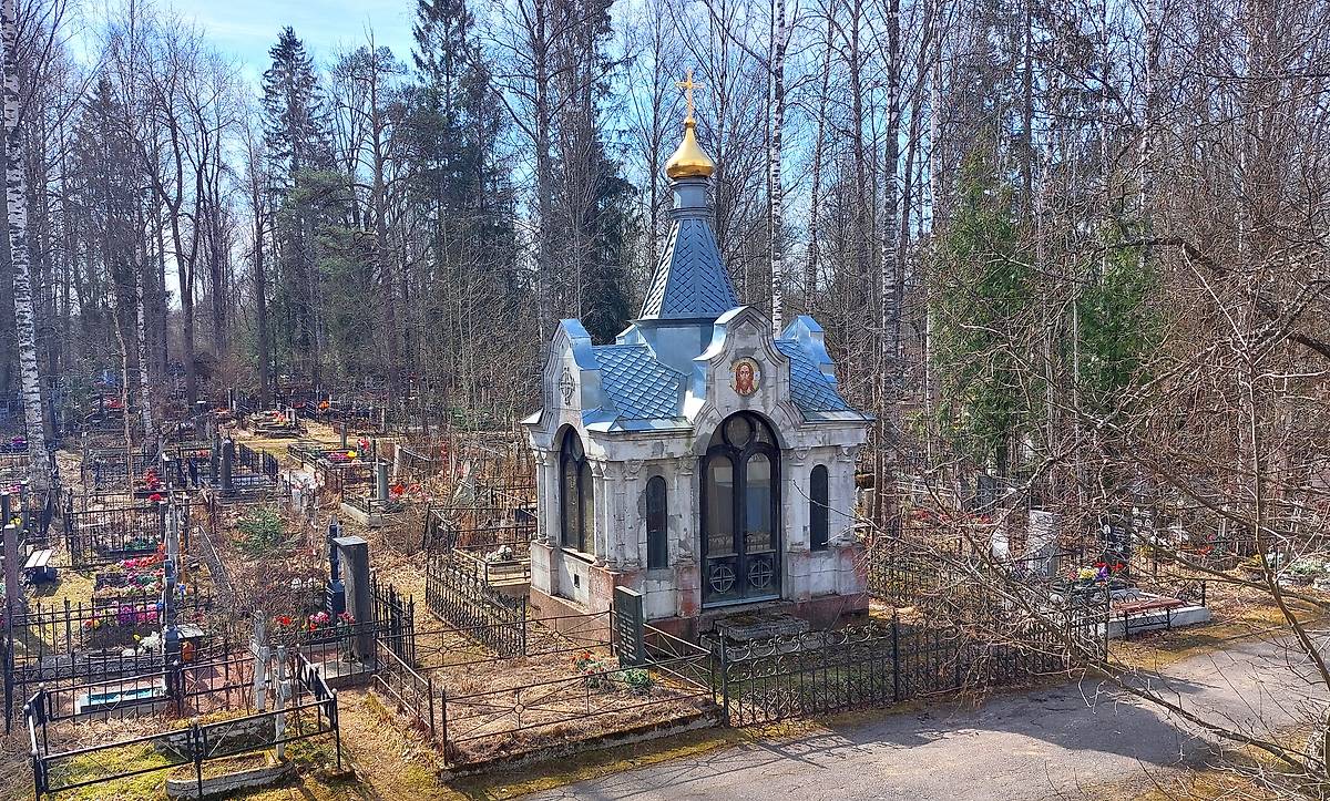 фасады. Часовня Всех Святых на Павловском кладбище, Павловск (Санкт-Петербург, Пушкинский район, г. Санкт-Петербург)