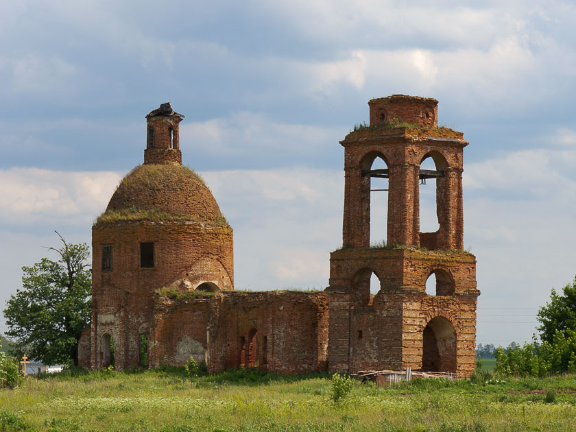 Церковь Ахтырской иконы Божией Матери, Ахтырка (Рассказовский район и г. Рассказово, Тамбовская область). фасады