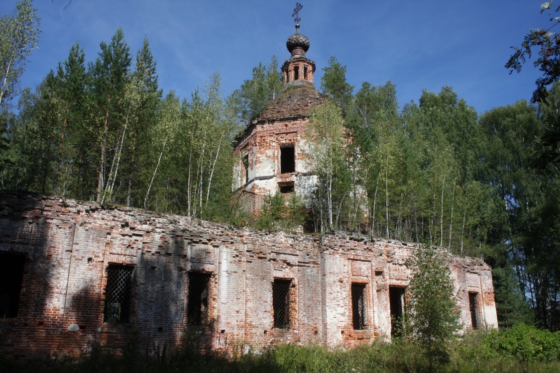 Космодамиановский погост (Андреевское). Церковь Троицы Живоначальной. архитектурные детали