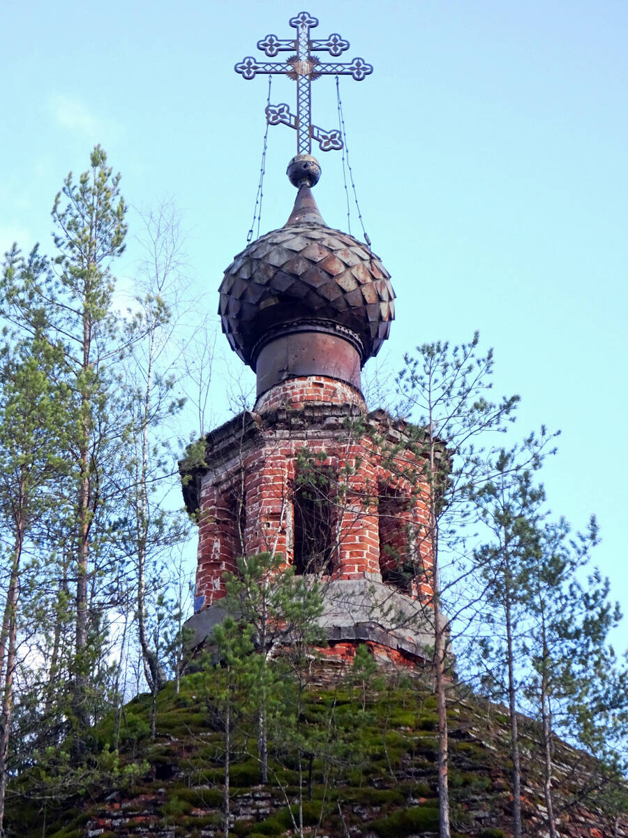 Церковь Троицы Живоначальной, Космодамиановский погост (Андреевское) (Рамешковский район, Тверская область). архитектурные детали