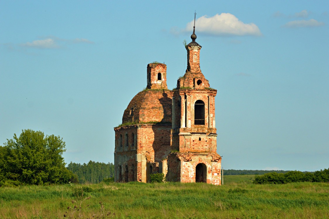 Жуково, урочище. Церковь иконы Божией Матери 