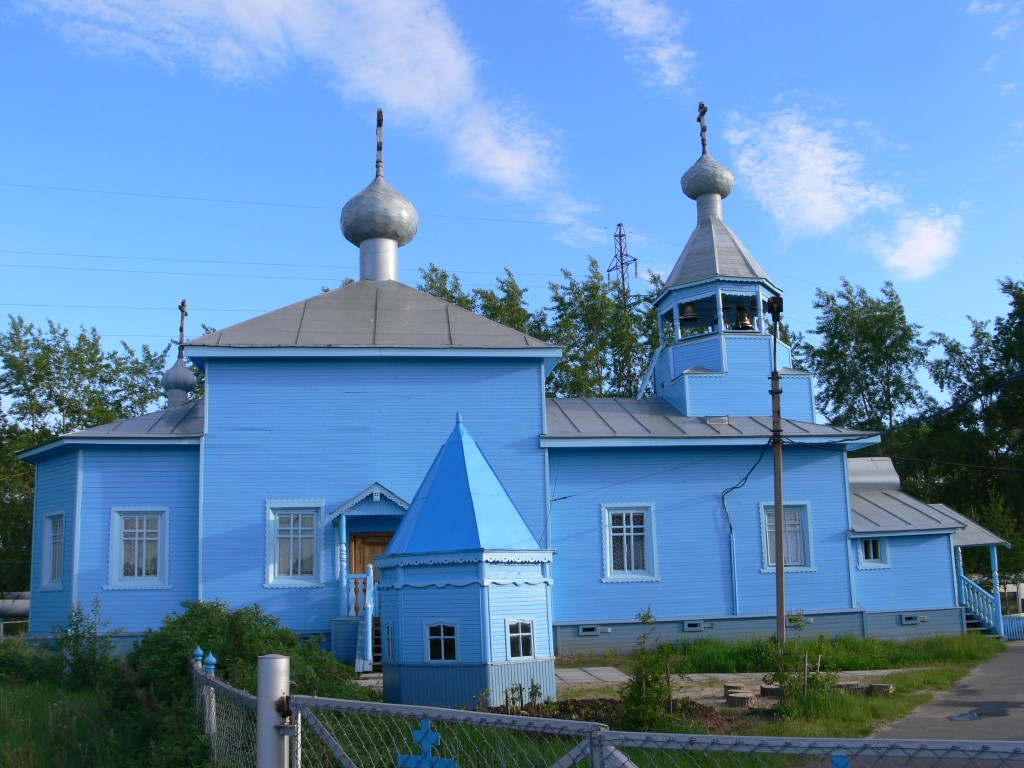 Церковь Воскресения Христова на Яграх (из села Солзы), Северодвинск (Северодвинск, город, Архангельская область). фасады, 2006