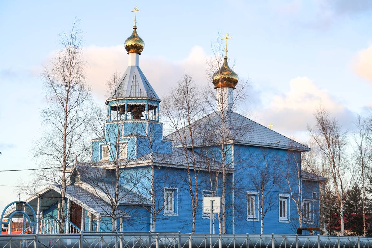 Церковь Воскресения Христова на Яграх (из села Солзы), Северодвинск (Северодвинск, город, Архангельская область). фасады