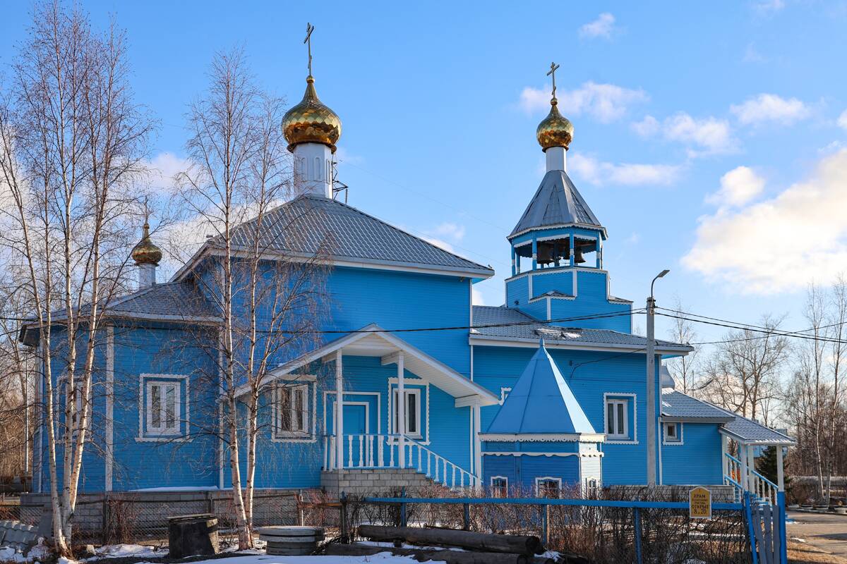 Церковь Воскресения Христова на Яграх (из села Солзы), Северодвинск (Северодвинск, город, Архангельская область). фасады
