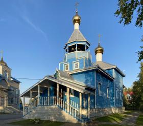 Северодвинск. Церковь Воскресения Христова на Яграх (из села Солзы)