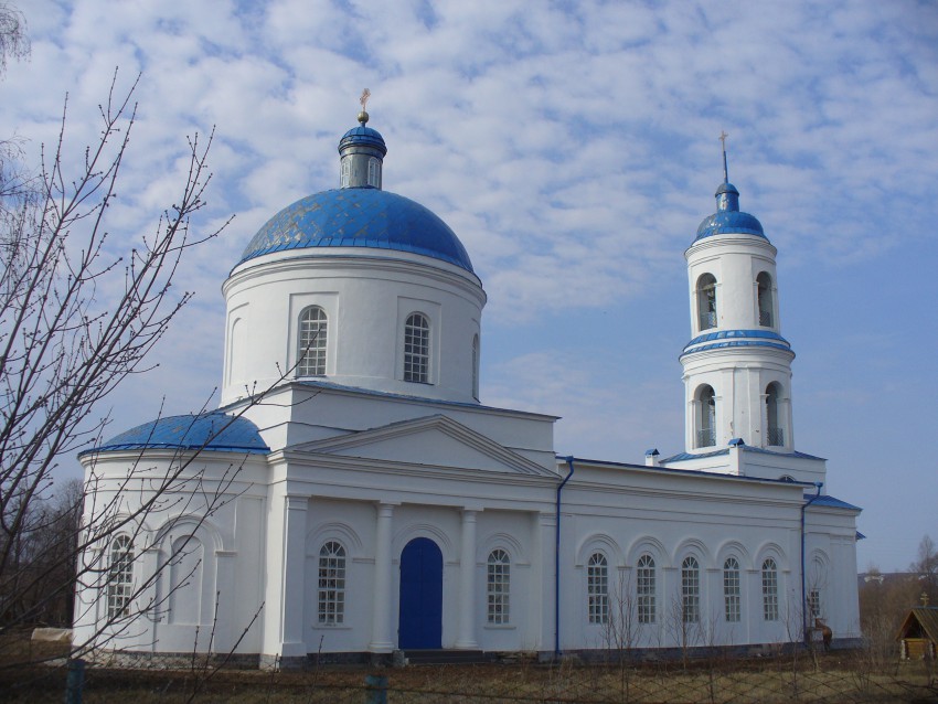 Церковь Казанской иконы Божией Матери, Новая Анзирка (Елабужский район, Республика Татарстан). фасады